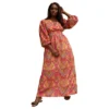 Rebdolls Women's Yesenia Puff Sleeve Maxi Dress -Modish Ink Sales GUEST 023c346e 7add 4ff5 9928 1c1e0964c157