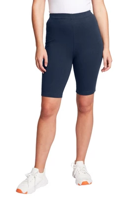 June + Vie By Roaman's Women’s Plus Size Classic Bike Shorts 5 June + Vie By Roaman's Women’s Plus Size Classic Bike Shorts - Image 3