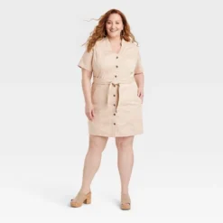 Women's Short Sleeve Utility Dress - Knox Rose™ -Modish Ink Sales GUEST 0a26b706 fe12 455e bca5 120f13b9550e