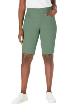 Jessica London Women’s Plus Size Comfort Waist Short -Modish Ink Sales GUEST 0c946482 22fe 4abe a58f 08abd973ea75