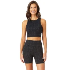 Anne Cole Active - Women's High Neck Crop Top -Modish Ink Sales GUEST 0d483505 cc7b 416f a4b9 1fe0fcedceef