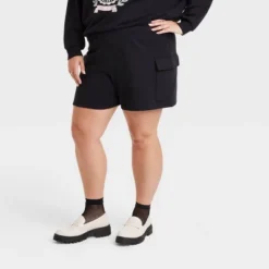 Women's Cargo Graphic Shorts - Black 9 Women's Cargo Graphic Shorts - Black -Modish Ink Sales GUEST 18a34491 2e11 45c2 a3e1 259634f31d1f