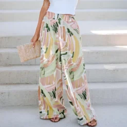 Women's Abstract Print Paperbag Pants -Cupshe -Modish Ink Sales GUEST 18fd4bfc ef3b 4340 a9b8 ae3715876879