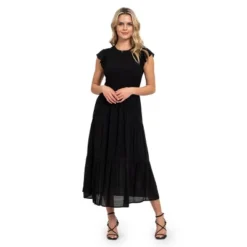 August Sky Women`s Smocked Tiered Dress -Modish Ink Sales GUEST 1a65d34e ebc6 4ff8 8489 e4b11c77397d