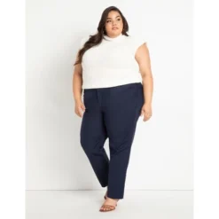 ELOQUII Women’s Plus Size Gena Fit Kady Pant -Modish Ink Sales GUEST 1ec92889 3e8e 4942 ba8d 110114906ce1
