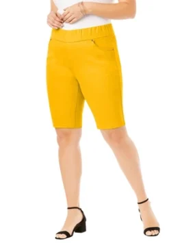 Jessica London Women’s Plus Size Comfort Waist Short -Modish Ink Sales GUEST 1fc88261 7115 44c5 b3bb 89157a3a79d9