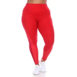 Plus Size High-Waist Mesh Fitness Leggings - White Mark -Modish Ink Sales GUEST 26cdd41a e0f2 48a0 a32d 8387a9b0d2cb