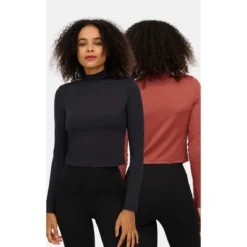 Yogalicious Womens 2 Pack Zenly Evelyn Long Sleeve Mock Neck Crop Top 14 Yogalicious Womens 2 Pack Zenly Evelyn Long Sleeve Mock Neck Crop Top -Modish Ink Sales GUEST 2880ed9e 4770 4675 bd3b 665a0a3e4315