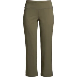 Lands' End Lands' End Women's Tall Active Crop Yoga Pants -Modish Ink Sales GUEST 2a34e9a0 8798 4259 9894 12f415f8f635