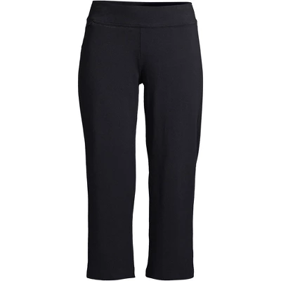 Lands' End Women's Starfish Mid Rise Elastic Waist Pull On Crop Pants 10 Lands' End Women's Starfish Mid Rise Elastic Waist Pull On Crop Pants - Image 8