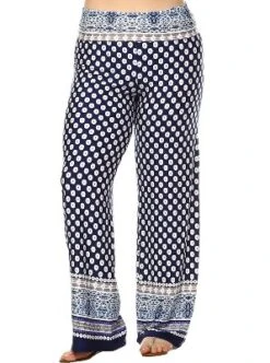 Women's Plus Size Border Printed Palazzo Pants - White Mark 12 Women's Plus Size Border Printed Palazzo Pants - White Mark -Modish Ink Sales GUEST 2d342e6f 78a1 42fa b7e0 5a9ca65abefd