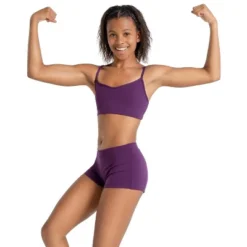 Capezio Women's Team Basics Boy Cut Low Rise Shorts