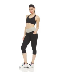 Infinite Basics Women's High Waist Tummy Control Yoga Super Comfy Legging Capris - Great For Working Out, Hanging Around The House & Sleep -Modish Ink Sales GUEST 3576f2c1 fd0f 422e b0ad 42a6aff69f31