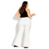 Women's Plus Size Luna Pant - Ivory | CITY CHIC -Modish Ink Sales GUEST 37a880b3 8d9e 42ca 8f75 f41d70658a8c