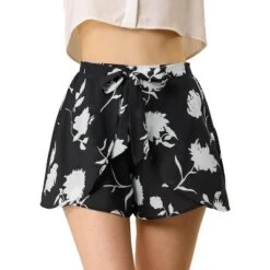 Allegra K Women's Summer Beach Casual Elastic Waist Floral Shorts 17 Allegra K Women's Summer Beach Casual Elastic Waist Floral Shorts -Modish Ink Sales GUEST 39b7a0dc 9e3a 4844 ae9e 0e5d7351f375
