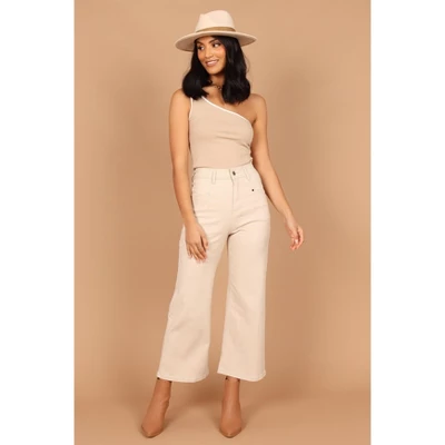 Petal And Pup Womens Georgette High Waisted Straight Leg Pants 8 Petal And Pup Womens Georgette High Waisted Straight Leg Pants - Image 6