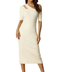 Seta T Women's Spring Fall Short Sleeve Cutout Off Shoulder Bodycon Midi Sweater Dresses 13 Seta T Women's Spring Fall Short Sleeve Cutout Off Shoulder Bodycon Midi Sweater Dresses -Modish Ink Sales GUEST 41e6fe2c 1c2d 4414 b2fb d266c22c9ae0