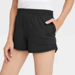Women's Mid-Rise Knit Shorts 3.5" - All In Motion™ -Modish Ink Sales GUEST 42173930 5642 49c1 9550 bccedc0ed149