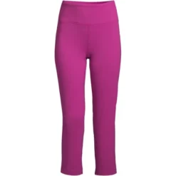 Lands' End Lands' End Women's Tall Active Crop Yoga Pants -Modish Ink Sales GUEST 449e4df8 112d 4f19 987a 606ce34bd37b