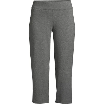 Lands' End Women's Starfish Mid Rise Elastic Waist Pull On Crop Pants 5 Lands' End Women's Starfish Mid Rise Elastic Waist Pull On Crop Pants - Image 3