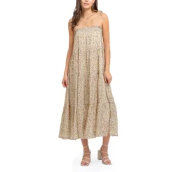 August Sky Women's Spaghetti Tie Floral Maxi Dress -Modish Ink Sales GUEST 54c5670b 43b8 4085 8b83 f2b95f6c62dc