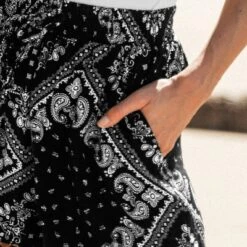 Women's Bandana Pom Pom Shorts - Cupshe -Modish Ink Sales GUEST 55c971bb ecb0 44a1 8f28 84cf098b56d1