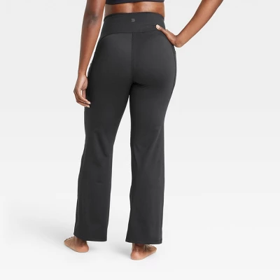 Women's Brushed Sculpt Curvy Pocket Straight Leg Pants 31.5" - All In Motion™ 5 Women's Brushed Sculpt Curvy Pocket Straight Leg Pants 31.5" - All In Motion™ - Image 3