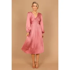 Petal And Pup Womens Noelle Twist Front Pleated Midi Dress 21 Petal And Pup Womens Noelle Twist Front Pleated Midi Dress -Modish Ink Sales GUEST 593f39f0 4394 4d10 ba18 29aef86916bb