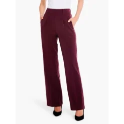 NIC + ZOE 28" The Avenue Wide Leg Pleated Pant