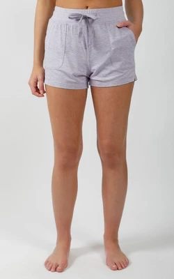 90 Degree By Reflex Super Soft Cationic Heather Lounge Shorts 6 90 Degree By Reflex Super Soft Cationic Heather Lounge Shorts - Image 4