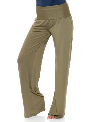 Women's Solid Printed Palazzo Pants - White Mark 9 Women's Solid Printed Palazzo Pants - White Mark - Image 7