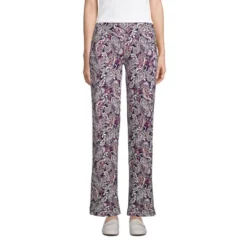 Lands' End Women's Starfish Mid Rise Straight Leg Elastic Waist Pull On Pants -Modish Ink Sales GUEST 5bed1563 a30f 44a3 8f62 5d1ca4f471ba