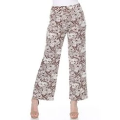Women's Floral Paisley Wide Leg Palazzo Pants - White Mark -Modish Ink Sales GUEST 5f2db89e 60d8 452c 92a3 39900c6a5afe