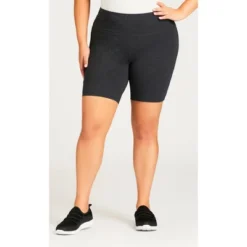 Women's Plus Size Supima® Bike Short - Charcoal | AVENUE 7 Women's Plus Size Supima® Bike Short - Charcoal | AVENUE -Modish Ink Sales GUEST 5f808174 5125 4a08 908e 7d5374bf3478