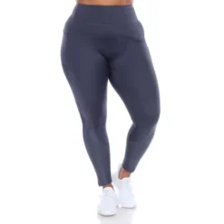 Plus Size High-Waist Mesh Fitness Leggings - White Mark -Modish Ink Sales GUEST 5fcdeab8 c46d 457f a671 a31efd1ec3d0
