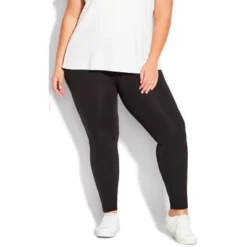 Women's Plus Size Pima High Rise Legging Black - Average | AVENUE LEISURE 8 Women's Plus Size Pima High Rise Legging Black - Average | AVENUE LEISURE -Modish Ink Sales GUEST 614c7b29 5447 4445 9752 9aa1b5d9e344