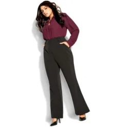 Women's Plus Size Tuxe Luxe Pant - Black| CITY CHIC -Modish Ink Sales GUEST 6c1fa10e d26d 41fb abce ce1108ed1874