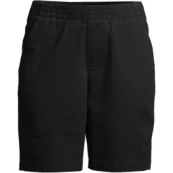 Lands' End Women's Mid Rise Elastic Waist Pull On 10" Knockabout Chino Bermuda Shorts -Modish Ink Sales GUEST 73fb53bf 5976 4e67 b836 5237fd0d3a06