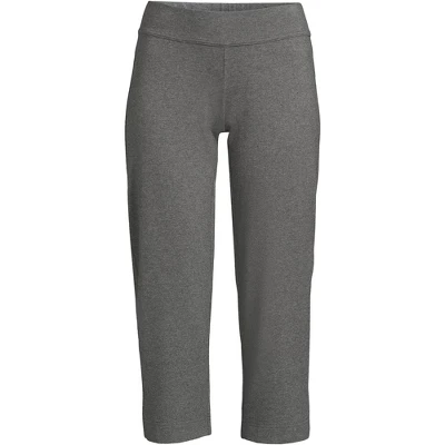 Lands' End Women's Starfish Mid Rise Elastic Waist Pull On Crop Pants 4 Lands' End Women's Starfish Mid Rise Elastic Waist Pull On Crop Pants - Image 2