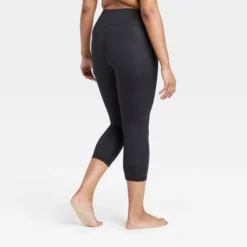 Women's Contour Power Waist High-Rise Capri Leggings 20" - All In Motion™ Black -Modish Ink Sales GUEST 7bb63cd5 f983 4bc6 b95f 94508b505138