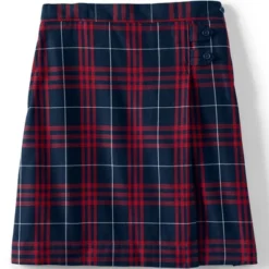 Lands' End School Uniform Girls Solid A-line Skirt Below The Knee -Modish Ink Sales GUEST 7c4e0a07 87d7 41be 8e92 d6af3f35e512