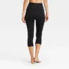 Women's Contour Power Waist High-Rise Capri Leggings 20" - All In Motion™ Black