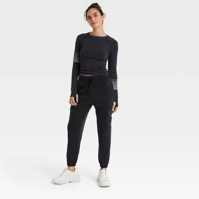 Women's French Terry Cargo Joggers - JoyLab™ 4 Women's French Terry Cargo Joggers - JoyLab™ - Image 2