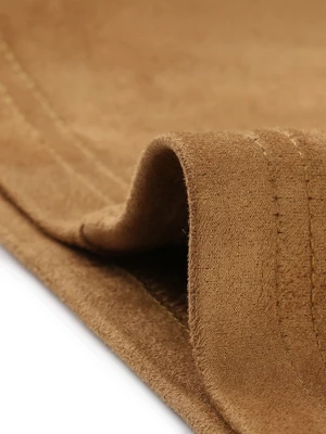 Allegra K Women's Casual High Waist Flared Hidden Side Zipper Solid Knitted Long Pants 6 Allegra K Women's Casual High Waist Flared Hidden Side Zipper Solid Knitted Long Pants - Image 4