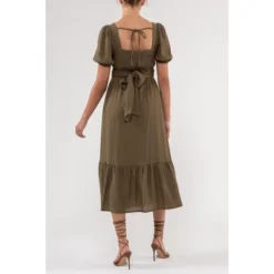 August Sky Women's Wrap Dress