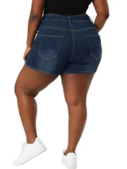 Agnes Orinda Women's Denim Plus Size High Waist With Pockets Stretchy Jean Shorts -Modish Ink Sales GUEST 88d5d5b2 2447 44d3 90fd 5b15541d7619