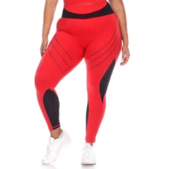 White Mark - Plus Size High-Waist Reflective Piping Fitness Leggings -Modish Ink Sales GUEST 89aaeaa7 0e7e 4cf7 8bf4 b0c919e59cde