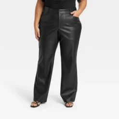 Women's Faux Leather High-Rise Flare Pants - Ava & Viv™ -Modish Ink Sales GUEST 8a7563e8 3bb4 46e0 8e4e a9b995eb54db