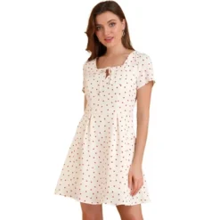 Allegra K Women's Print Casual Square Neck Short Sleeve Mini A-Line Dress 36 Allegra K Women's Print Casual Square Neck Short Sleeve Mini A-Line Dress -Modish Ink Sales GUEST 91808c7f 4f77 4971 b3f6 c0296c5db3e7