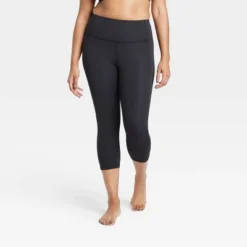 Women's Contour Power Waist High-Rise Capri Leggings 20" - All In Motion™ Black -Modish Ink Sales GUEST 93bda2f0 1a77 4739 85b3 d7d810319df2
